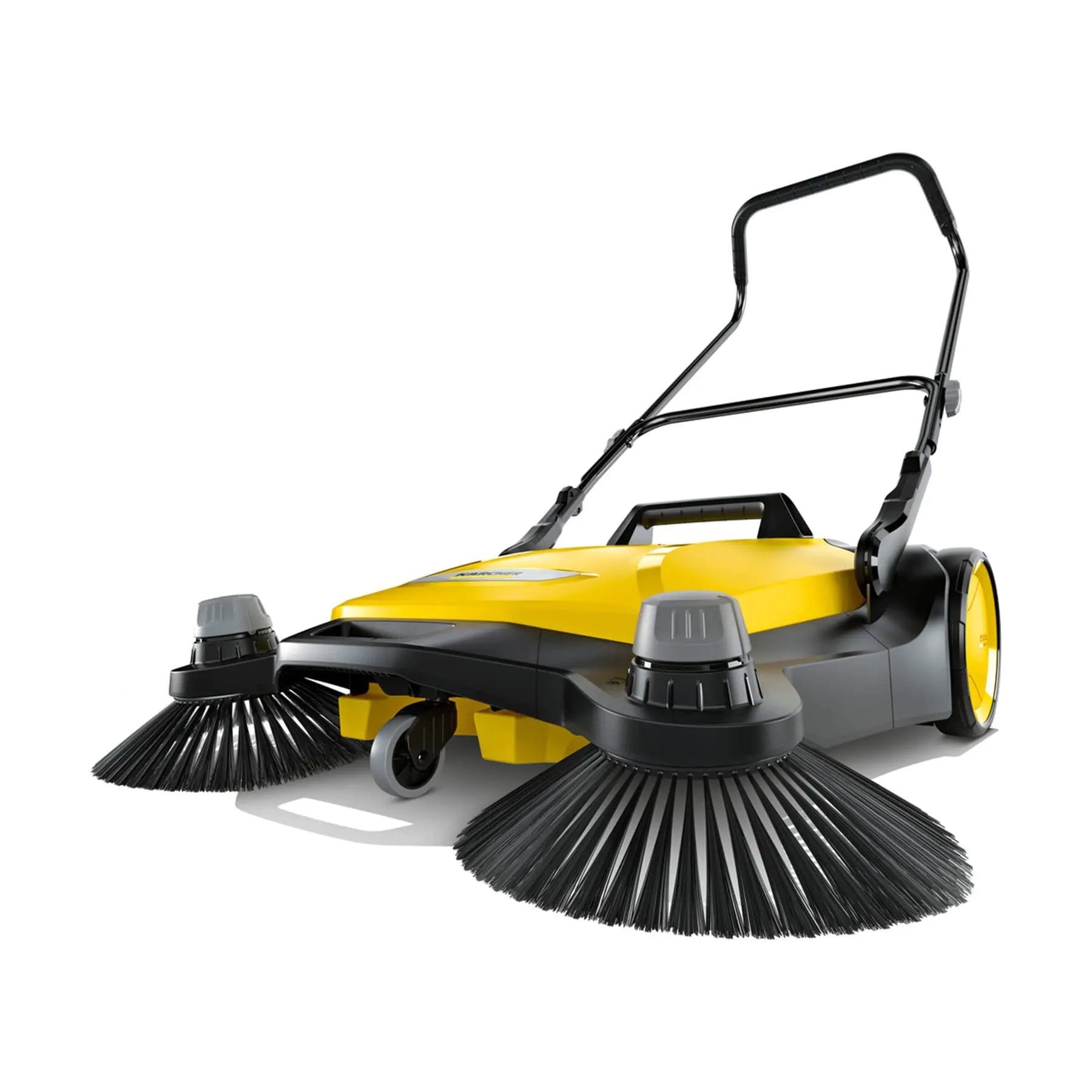 Kärcher - S 6 Twin Walk-Behind Outdoor Hand Push Floor Sweeper - 10 Gallon Capacity - 33.9" Sweeping Width - Sweeps up to 32300 Square Feet/Hour