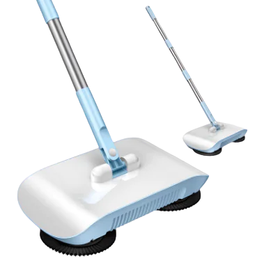 Push Sweeper for Home with Mop and Dustpan Combo